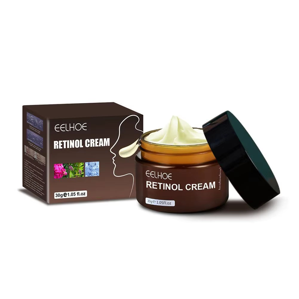Retinol Cream Hyaluronic Acid Facial Cream Anti-Wrinkle Anti-Aging Fade Fine Lines Whitening Skin Care Water Cream