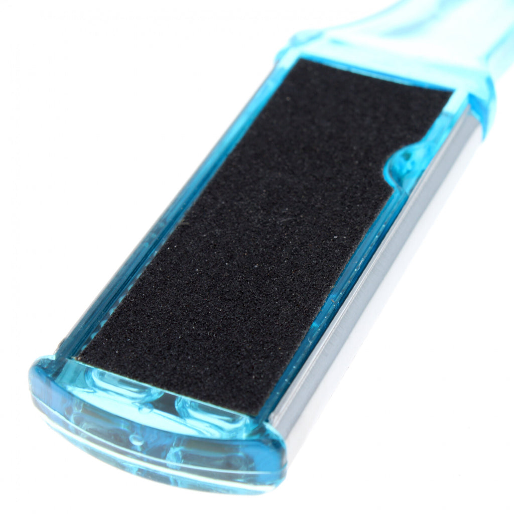 Home Essentials Manicure Pedicure Foot Scrubber Foot File Callus Remover - Blue