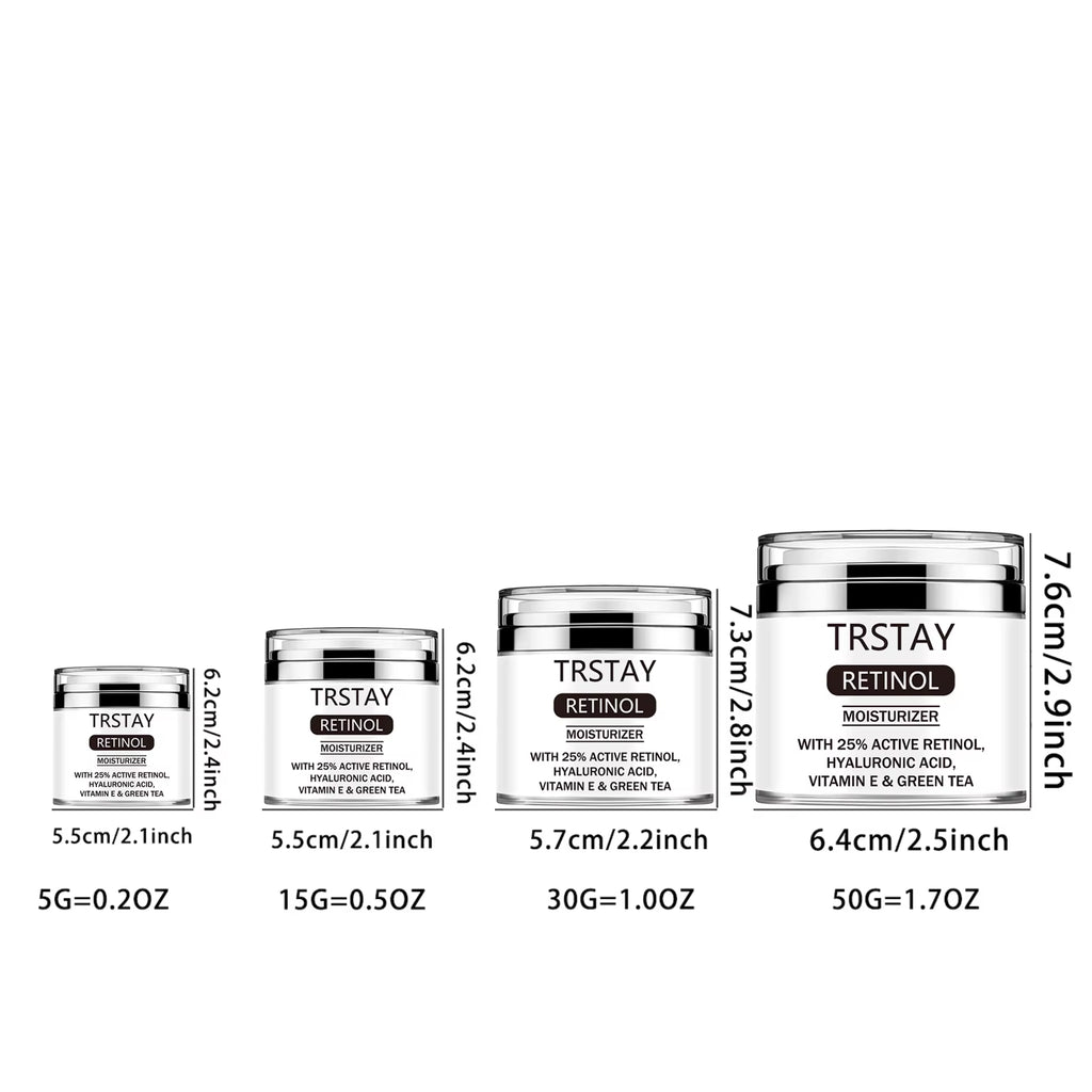 Miracles Retinol Face Cream, Miracles Retinol Moisturizing Cream, Retinol Anti-Wrinkle Face Cream, Reduces Wrinkles and Firms Sk