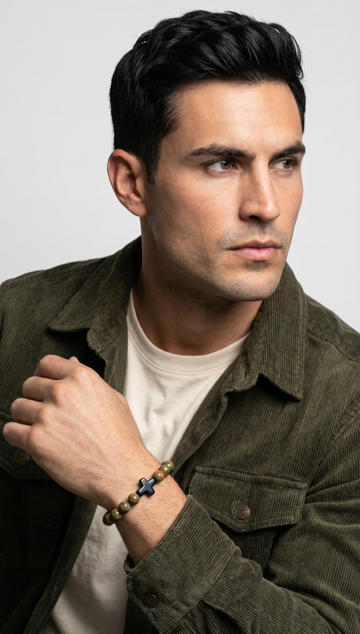 Men’s Cross Bracelet