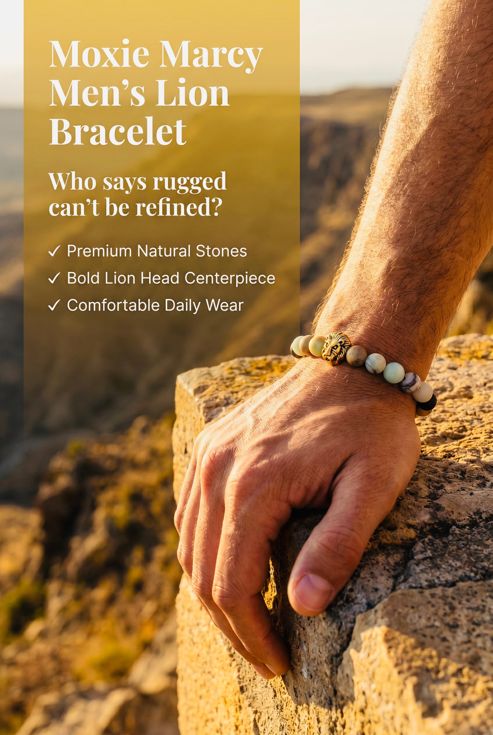 Men’s Lion Bracelet