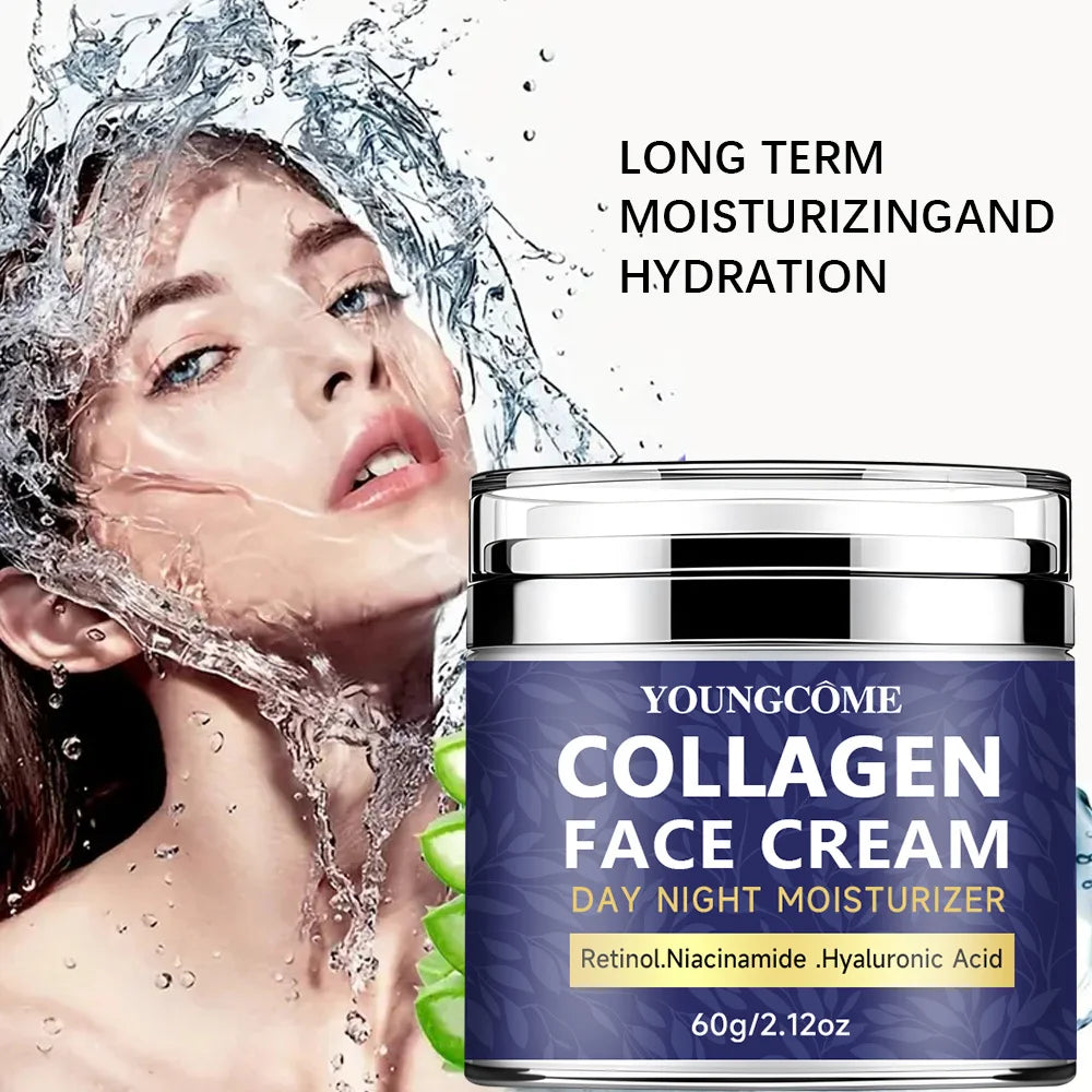 Retinol Face Cream Anti-Aging Facial Treatment,Anti-Wrinkle Cream Remove Face Neck Wrinkles Firming Moisturizing Skin