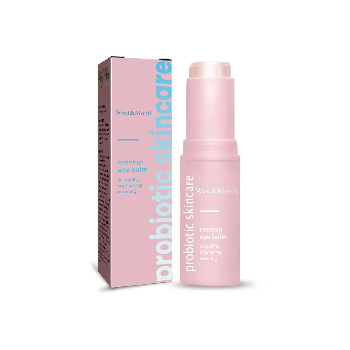 Rosehip Eye Cream Lifting Moisturizing Balm Stick Remove Dark Circles Eye Bags Puffiness Hyaluronic Acid anti Wrinkle Eye Cream