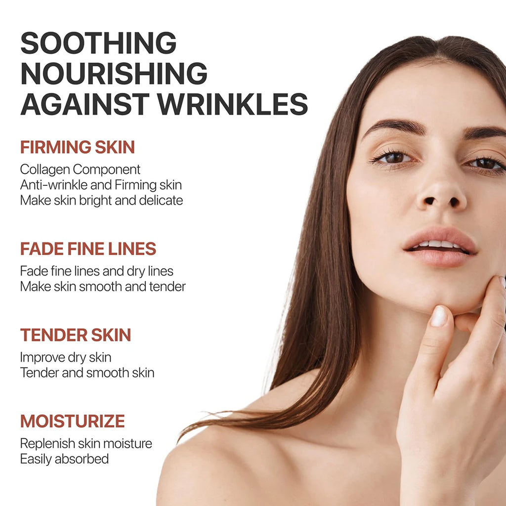 1/2PCS Golden Collagen anti Wrinkle Cream-Skin Tightening & Wrinkle Care, Lasting Moisturizing Firm Glowing for All Skin Type