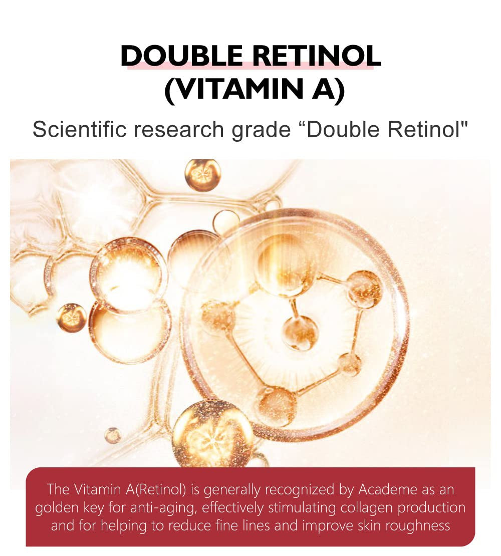 Retinol anti Aging Face Cream & Essence, Aging, Anti-Aging Firming Serum, 1.0 Ounce
