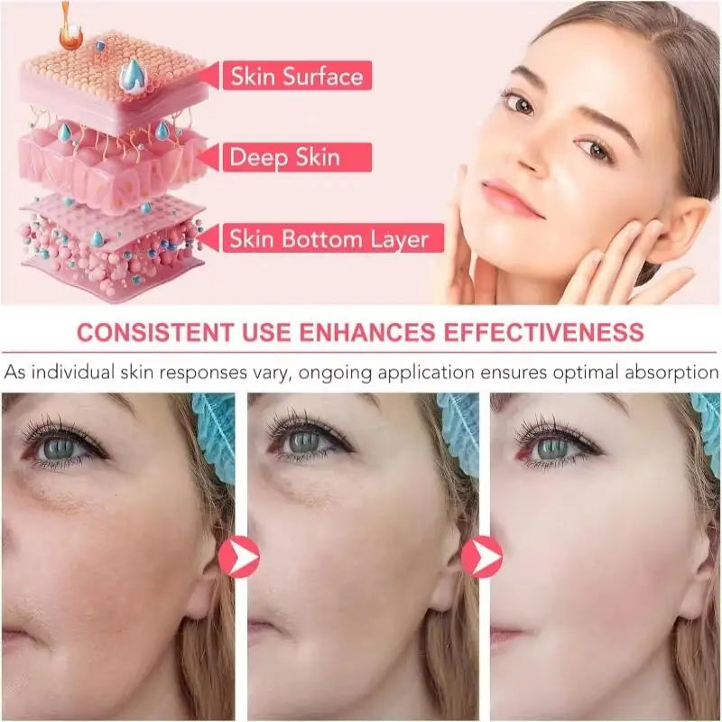 100G New Collagen Jelly Cream Hydrolyzed Collagen Soft Moist Jelly Essence Shrinks Pores Moisturizing Smooth Skin Care Products