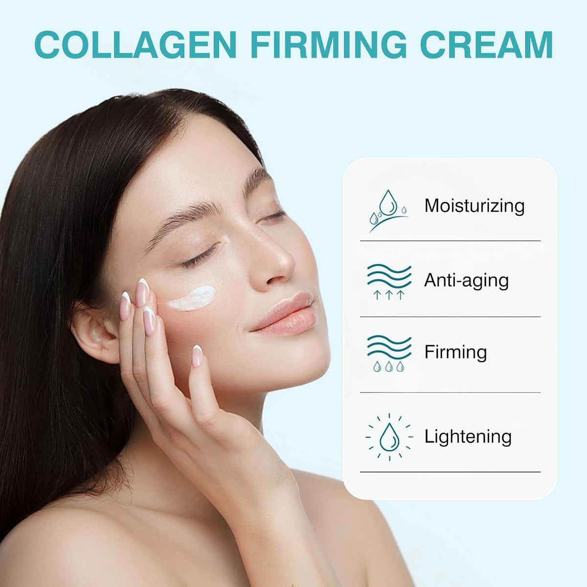 Hydrating Collagen Face Cream for All Skin Types (1.7 Oz)