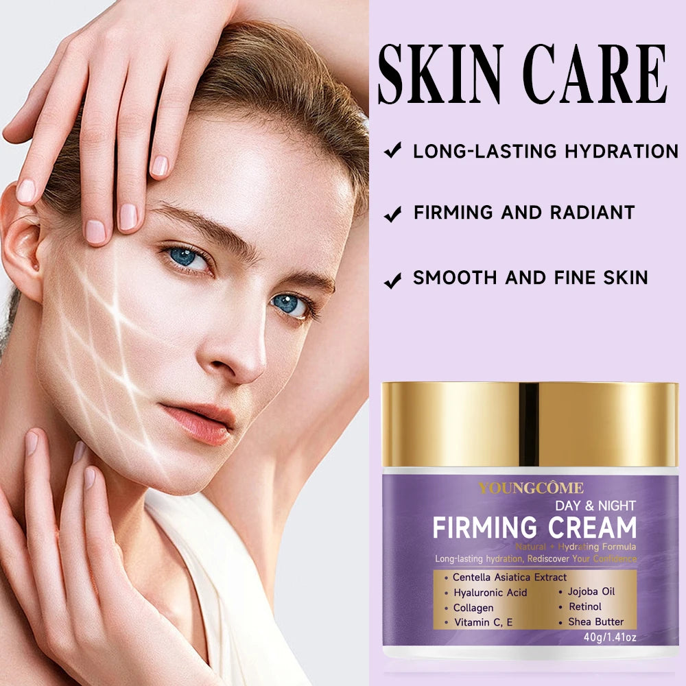 Anti Wrinkle Face Cream Moisturizer Nourishing Skin Improve Puffiness Anti-Agi-Ng Fade Fine Lines Face Firming Cream