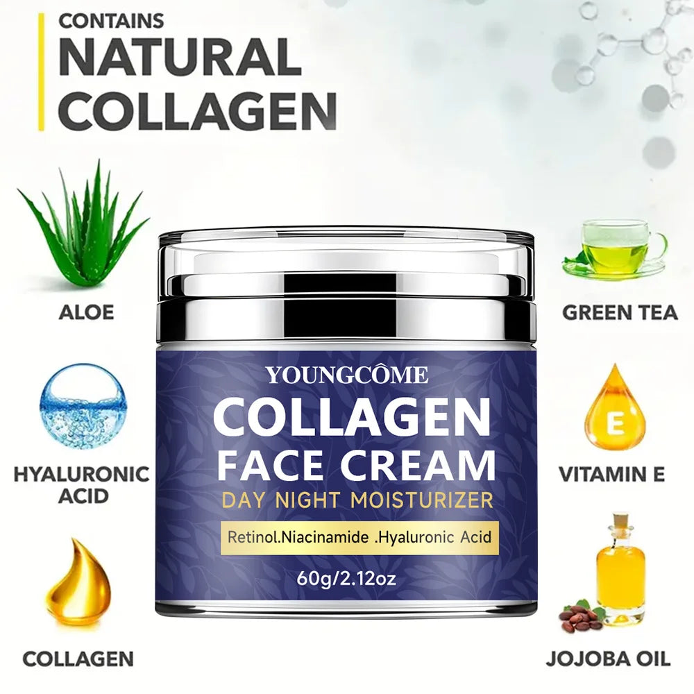Retinol Face Cream Anti-Aging Facial Treatment,Anti-Wrinkle Cream Remove Face Neck Wrinkles Firming Moisturizing Skin